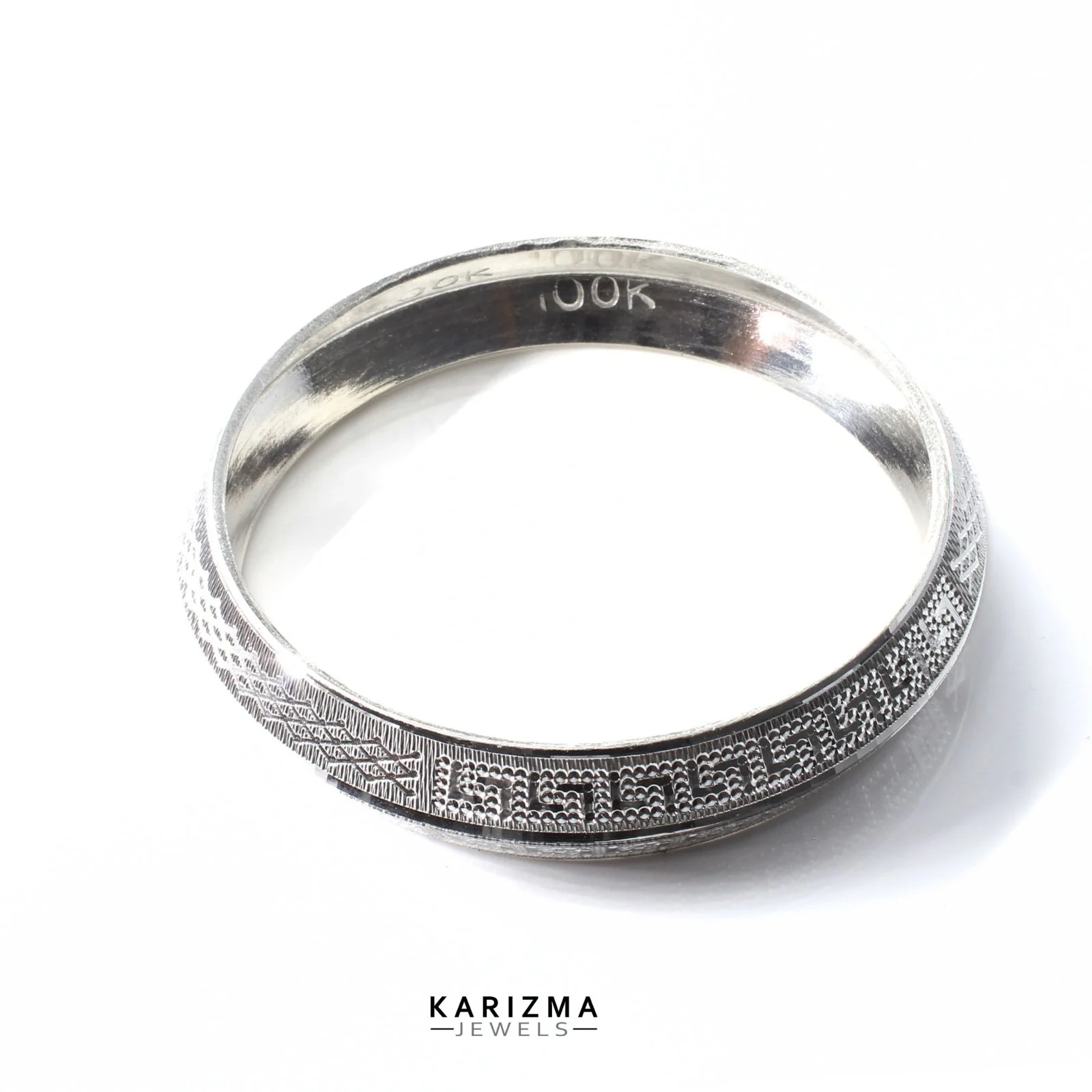 Sterling Silver Men's Bangle - Image 3