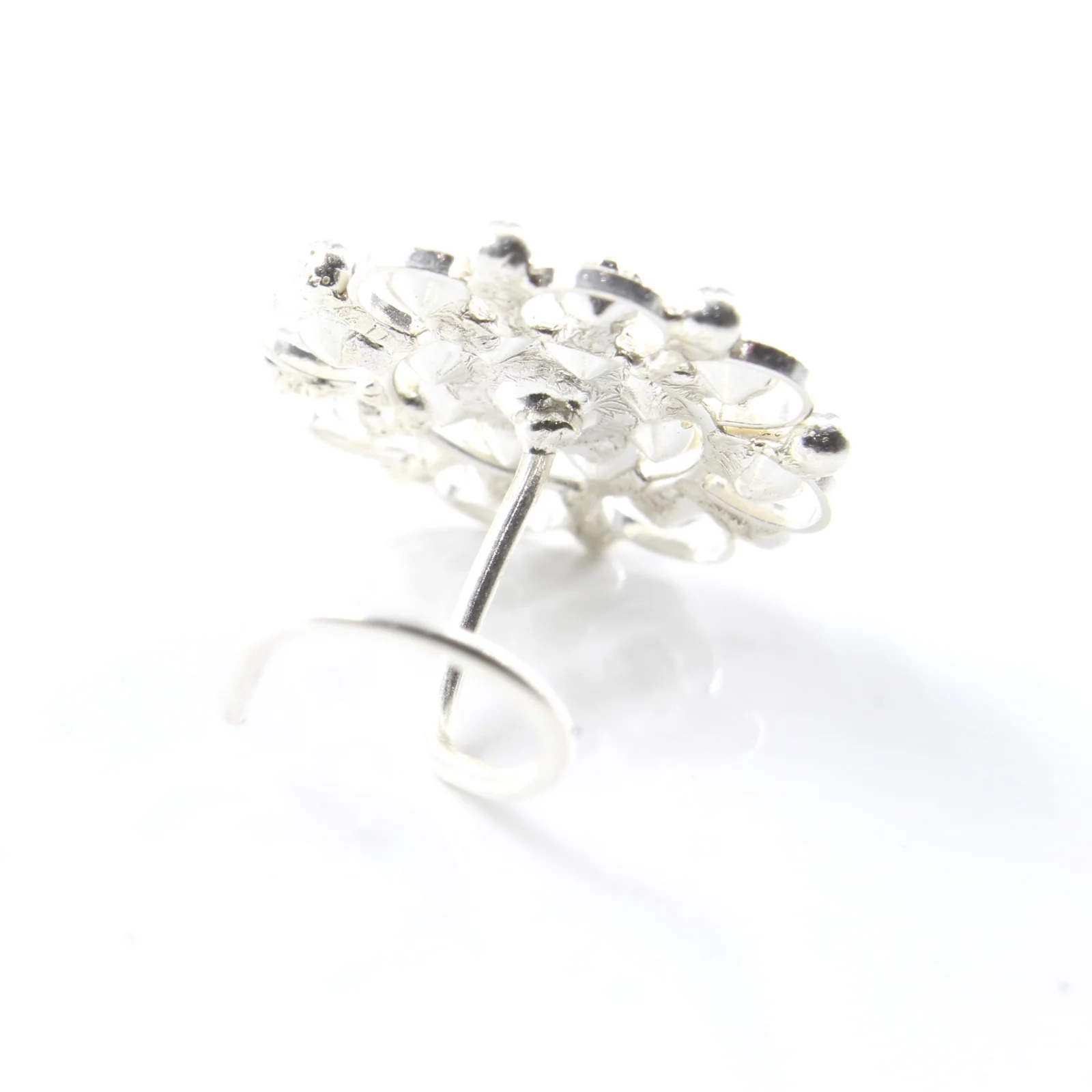 Hypoallergenic Gold Plated Silver Nose Stud for Women - Image 8