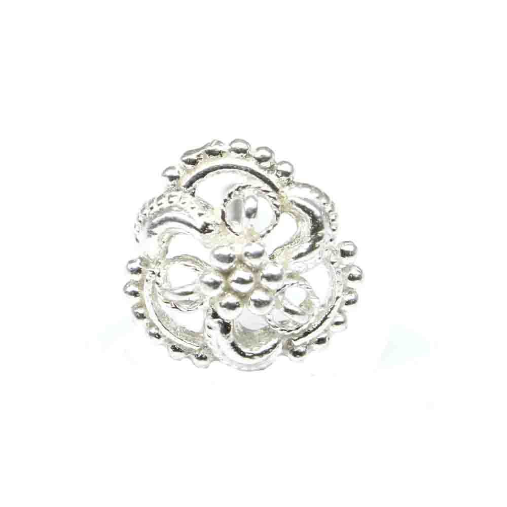 Sun Flower Sterling Silver Nose Piercing - Image 2