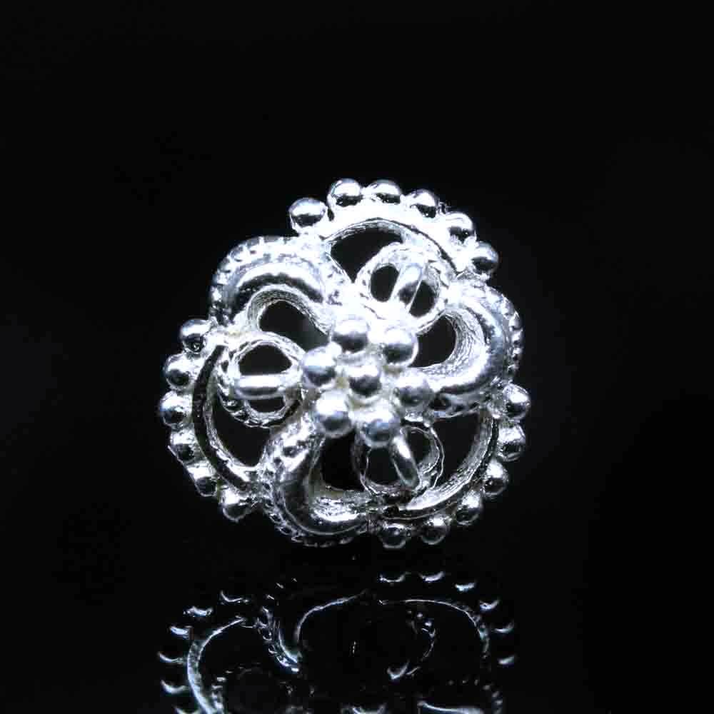 Sun Flower Sterling Silver Nose Piercing - Image 3