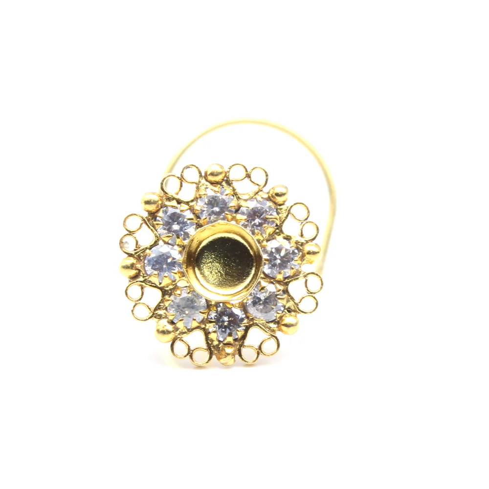 Wheel Style Twisted nose ring - Image 2